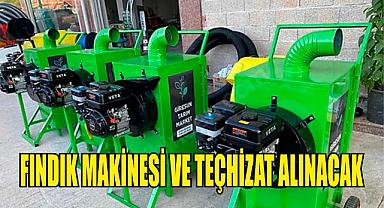 Fındık Makinesi ve Teçhizat Alınacak
