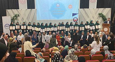 19 hafız icazet töreniyle taç giydi