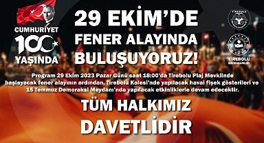 Tirebolu'da 29 Ekim Fener Alayıyla Kutlanacak