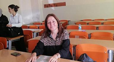 49 yaşında üniversiteye başlayan Tüfekçi: