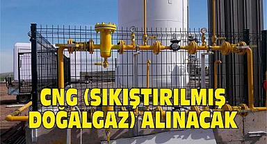 CNG (Sıkıştırılmış Doğalgaz) Alınacak