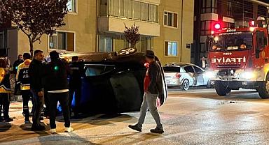 Alkollü sürücü ortalığı savaş alanına çevirdi: 1 yaralı