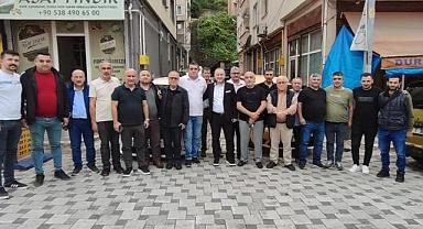 Başkan Emür Taksicilerle Bir Araya Geldi