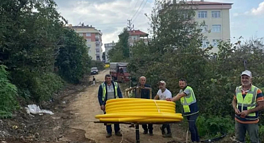 Başkan Süleymanoğlu doğalgaz çalışmalarını yerinde inceledi