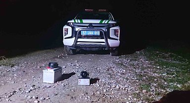 Bıldırcın av düzeneğini jandarma çökertti