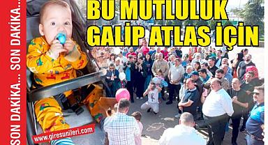Giresun'da Galip Atlas mutluluğu