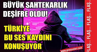 Türkiye bu ses kaydını konuşuyor... Büyük sahtekarlık deşifre oldu!