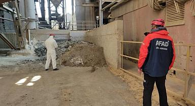 Çimento fabrikasında patlama: 1 yaralı