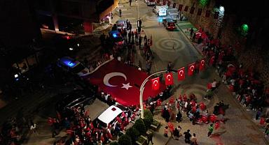 Cumhuriyet'in 100. Yılını Fener Alayıyla Kutladılar
