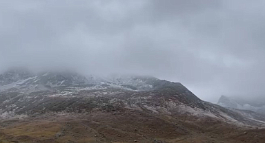 Doğu Karadeniz’in zirveleri beyaza büründü