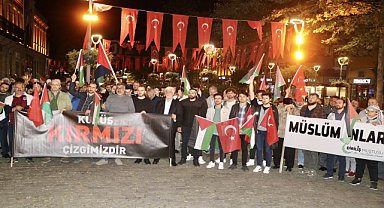 Gazze saldırılarına protestolar sürüyor