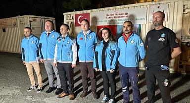 Gazze’ye kurulacak sahra hastaneleri Samsun’dan yola çıktı