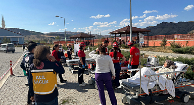 Gerçeği aratmayan tatbikat