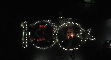 Giresun’da 300 öğrenciden 100. yıl kutlaması