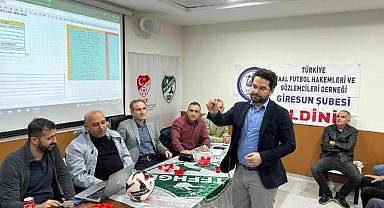 Giresun'da kurumlar arası futbol ligi fikstür kuraları çekildi