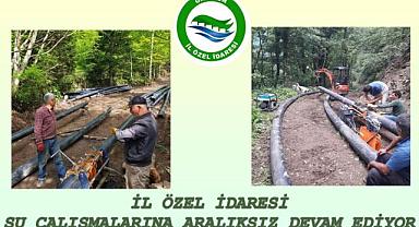 Giresun İl Özel İdaresi'nden içme suyuna büyük yatırım