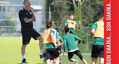 Giresunspor'da kupa mesaisi sürüyor