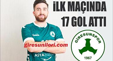 Giresunspor’un gol makinesi