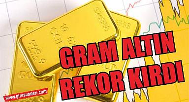 Gram altın rekor kırdı