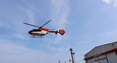 Karadeniz'de ambulans helikopterle 9 ayda 198 hasta taşındı