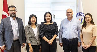 Kazakistanlı Akademisyenlerin Giresun Üniversitesi mutluluğu