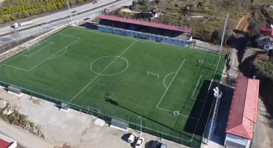 Keşap İlçe Stadı FIFA standartlarına kavuştu