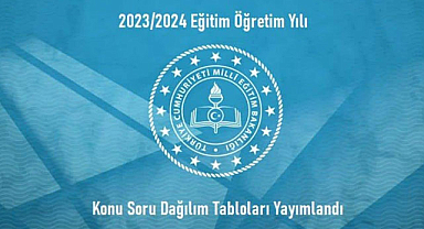 Öğrencileri yakından ilgilendiren haber! Konu soru dağılım tabloları yayımlandı