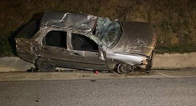 Kuzey Marmara Otoyolu’nda feci kaza: 2 ölü, 1 ağır yaralı