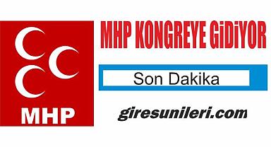 MHP kongreye gidiyor! MHP kongresi ne zaman?