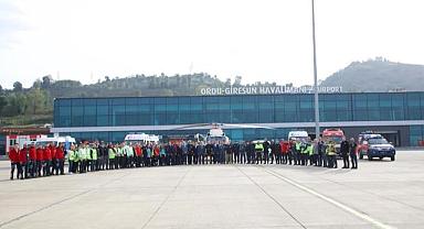 Ordu-Giresun Havalimanı'nda Acil Durum Tatbikatı