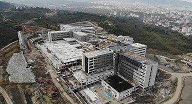Ordu Şehir Hastanesi inşaatı yüzde 80 tamamlandı