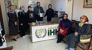 Ortaokul öğrencilerinden Filistin'e destek