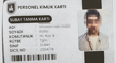 Sahte kimlikle askeri gazinoya girmek isterken yakalandı