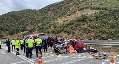 Sinop'taki feci kazada ölen 2 kişinin cenazeleri Giresun'da toprağa verildi
