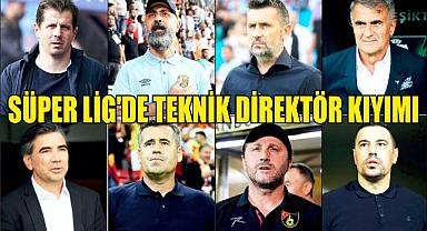 Süper Lig'de teknik direktör kıyımı