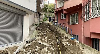Tirebolu'da doğalgaz atağı sürüyor