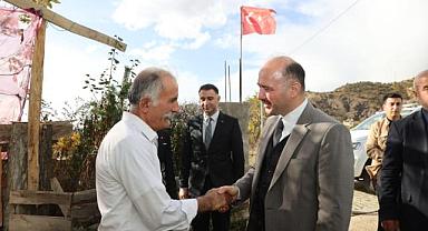 Vali Serdengeçti Şehit Ailelerini Yalnız Bırakmadı