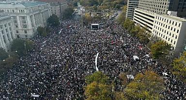 ABD’de Filistin’e destek gösterileri sürüyor