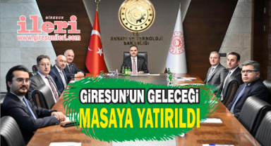 Bakanlık’ta Giresun Zirvesi