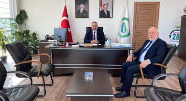 Başkan Şentürk Genel Sekreter Erener İle Görüştü