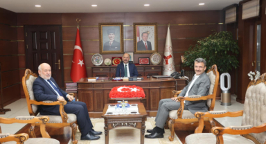 Başkan Şentürk’ün Proje Görüşmeleri Sürüyor