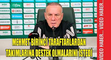 Birinci Taraftarlardan Destek İstedi