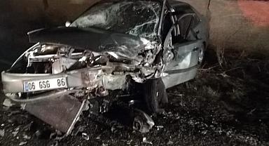 Çorum'da Feci Kaza: 1'i Ağır 4 Yaralı
