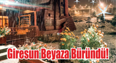 Giresun'da Kar Güzelliği
