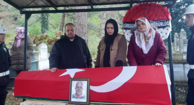 Giresun'da Emekli Polis Memuru Dönmez'e Son Görev