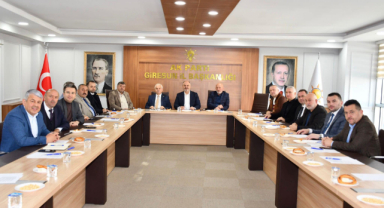 Giresun’da Kasım Ayı Belediye Başkanları Toplantısı Gerçekleşti