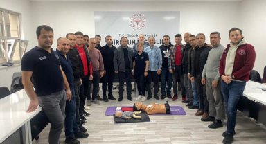 Giresun’da Polislere İlkyardım Eğitimi