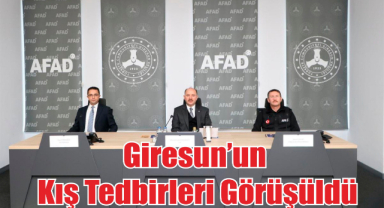 Giresun'da Kış Tedbirleri Alındı!