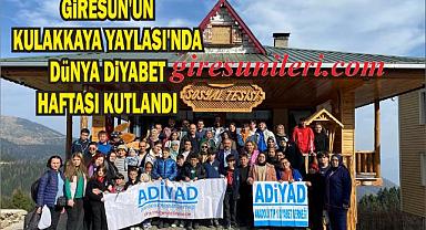 Giresun’un Kulakkaya Yaylası’nda Dünya Diyabet Haftası Kutlandı