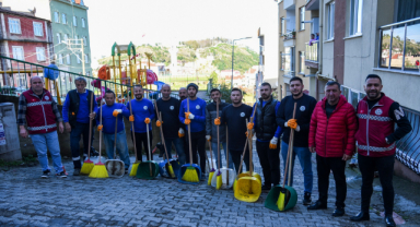 Giresun’un Mahalle Temizliğine Özel Ekip
